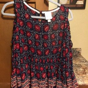 Knox Rose Cold Shoulder Blouse